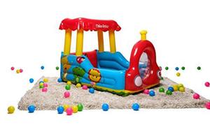 Inflable Para Niños Fisher-price Train Inflatable Ball Pit