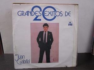Juan Gabriel 20 Grandes Exitos Album 2lps  Vinilo Lp T17