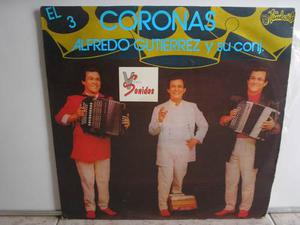 Lp Vinilo Alfredo Gutierrez Y Su Conjunto El 3 Coronas 