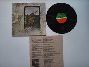 Lp Vinilo Led Zeppelin 4 Primera Edicion Printed Usa 