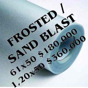 Vinilo Frosted / Sand Blast