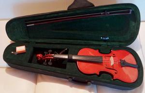 Violin Cremona 4/4como Nuevo Incluye Violin + Arco+ Estuche