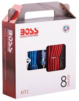 Boss Audio Kit2 8 Gauge Amplificador Kit De Instalación