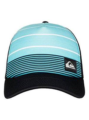 Gorra Quiksilver Men's Stripe Play Hat, Scuba Azul