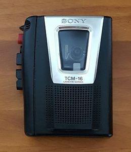 Grabadora Periodista Sony TCM16 de Cassette