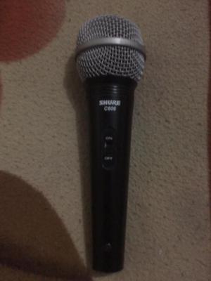 Microfono shure c606