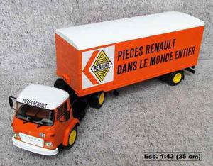 Camión Articulado Renault Escala 1:43