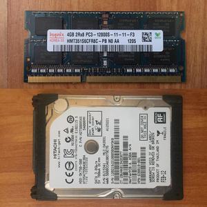 Disco Duro 500Gb Y Memoria Ram Ddr3 4Gb