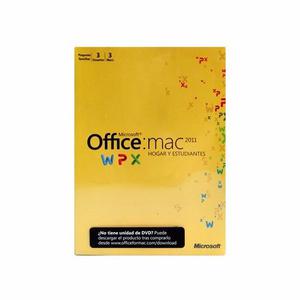 Office Mac  Hogar Y Estudiantes - Paquete Para 3 Equipos