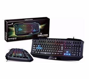 Teclado Gamer Genius Scorpion K215 Retroiluminado