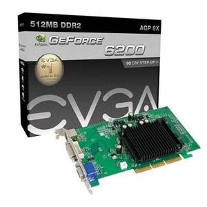 Tarjeta Gráfica Evga Geforce  Mb Ddr2 Agp 8x