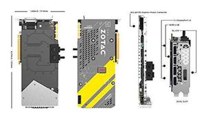 Tarjeta Gráfica Zotac Geforce Gtx  Arcticstorm Gddr5x