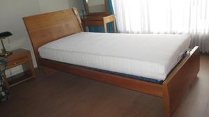 VENDO CAMA ELECTRICA EN MADERA EN PERFECTO ESTADO, CON