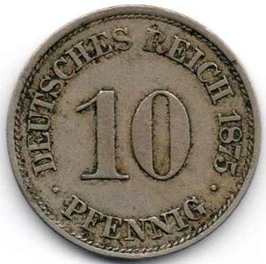 Alemania 10 Pfennig 