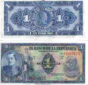 Colombia, 1 Peso 1 Ene  Bgw027
