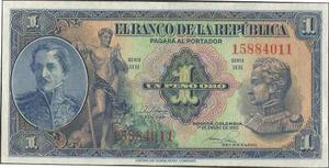 Colombia 1 Peso 1 Ene  Digitos Bgw042