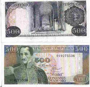 Colombia, 500 Pesos 20 Jul  Bgw389