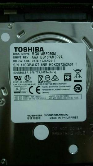 Se Vende Disco Toshiba, Leer Descripcion