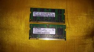 VENDO: Memorias RAM de 1GB Y 2GB