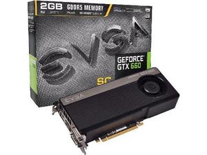 tarjeta grafica EVGA GeForce GTX 660 Superclocked  MB
