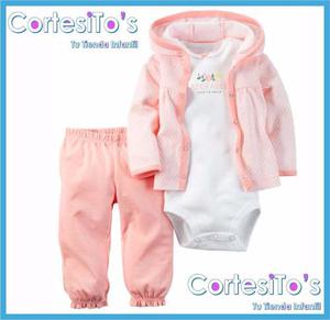 Conjunto Ajuar Carters Bebe Niña Ropa Carter