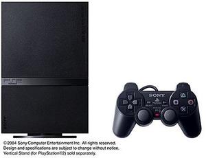 Playstation 2 (scph) Consola Negra Del Carbón De Leña (imp
