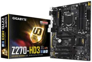 Board Gigabyte Z270 Hd3 Para Intel 6ta Y 7ma Generación
