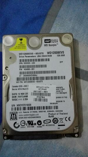 Disco Duro 120 Gb