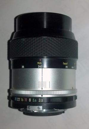 Lente Macro Nikon 55mm F3.5 En Digital 80mm F3,5