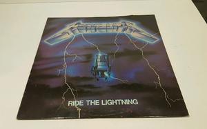 Lp Vinilo Metallica Ride The Lightning Megaforce Pr-usa 