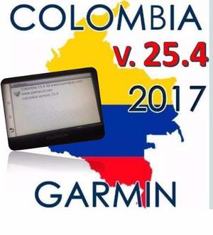 Mapa Colombia Garmin  Versión Julio 25.4