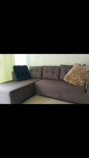 Sofa en L Gris