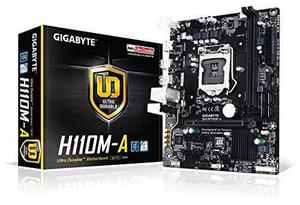 Tarjeta Madre Gigabyte Ga-h110m-a Lga Intel H110 Micr...
