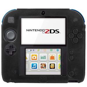 Carcasa Ultra Delgada Silicona Nintendo 2 Ds (negro)