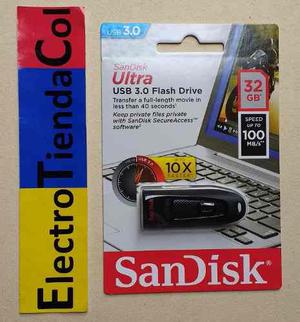 Memoria Usb 32gb 3.0 Sandisk Ultra Nueva Sellada Original