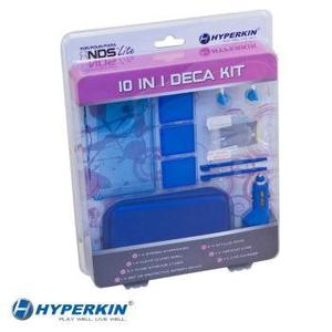 Nueva Nintendo Ds Lite 10 En 1 Deca Auriculares Estéreo Kit