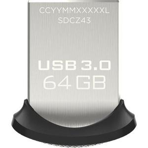 Usb 64 Gb 3.0 Sandisk Ultra Fit Speed Up To 150 Mb/s