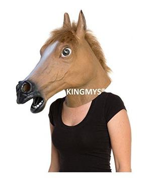 Kingmys Kingmys Látex Máscara De La Cabeza De Caballo