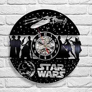 Reloj En Vinilo Lp Star Wars