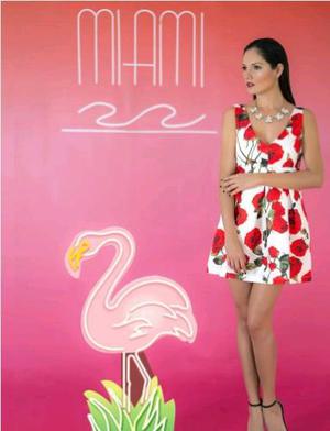 Vendo hermoso vestido Colección Miami Silvia Becerra