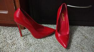 Zapatos Rojos de Tacón