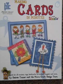 A CARDMAKING BOOK titled 'MAKING CARDS IN MINUTES'