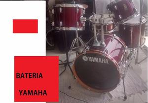 Bateria De 5 Puestos Yamaha Red Original