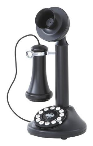 Crosley Cr64-bk Candelero Teléfono Con Tecnología De