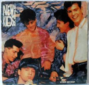 LP NEW KIDS ON THE BLOCK STEP BY STEP CBS