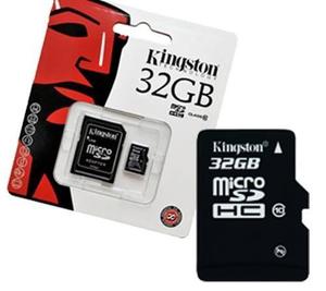 Memoria Micro Sd Clase 4 Kingston 32gb Original