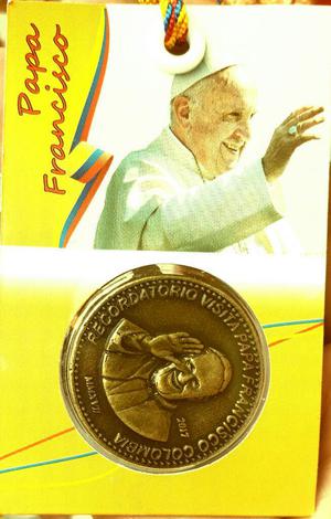 Moneda para La Visita Del Papa