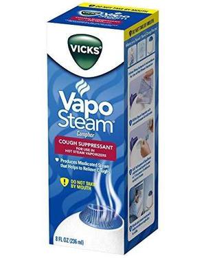 Vicks Vaposteam 8 Oz Liquido Vapor Medicinal Resfriado Conge