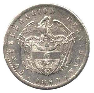 1 Peso  Bogotá, Confederación Granadina