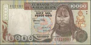 Colombia,  Pesos Oro  Bgw600